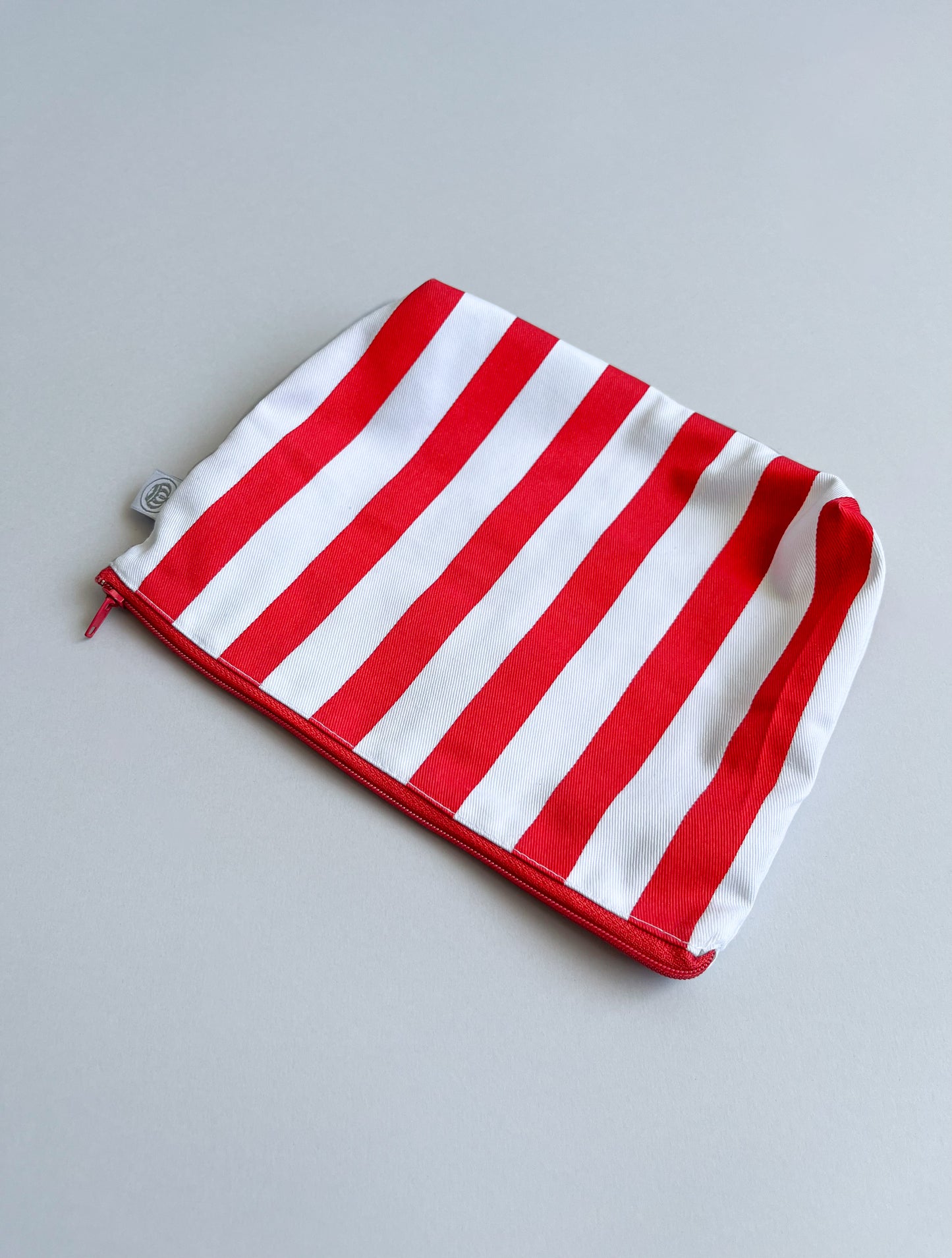 Bolso Shopper listado rojo
