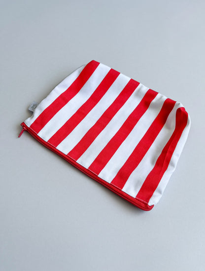 Bolso Shopper listado rojo