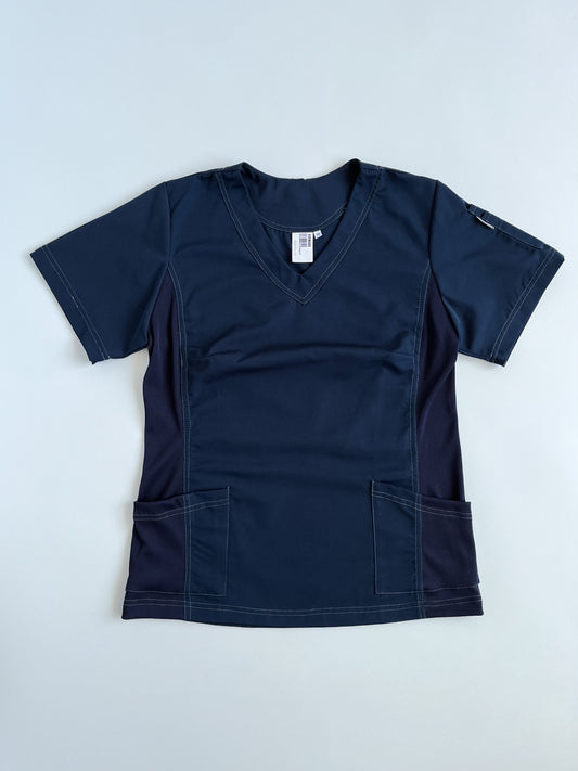 Conjunto Clínico ANTIFLUIDOS Urban Blusón + Pantalón azul marino