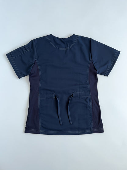 Conjunto Clínico ANTIFLUIDOS Urban Blusón + Pantalón azul marino