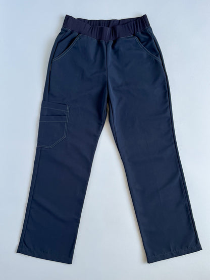 Conjunto Clínico ANTIFLUIDOS Urban Blusón + Pantalón azul marino