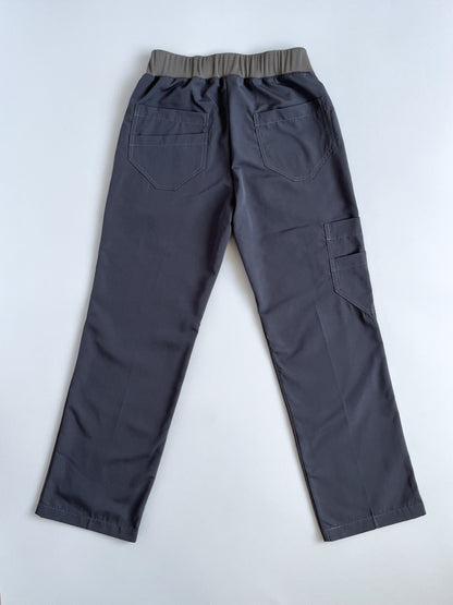 Conjunto Clínico ANTIFLUIDOS Urban Blusón + Pantalón gris grafito