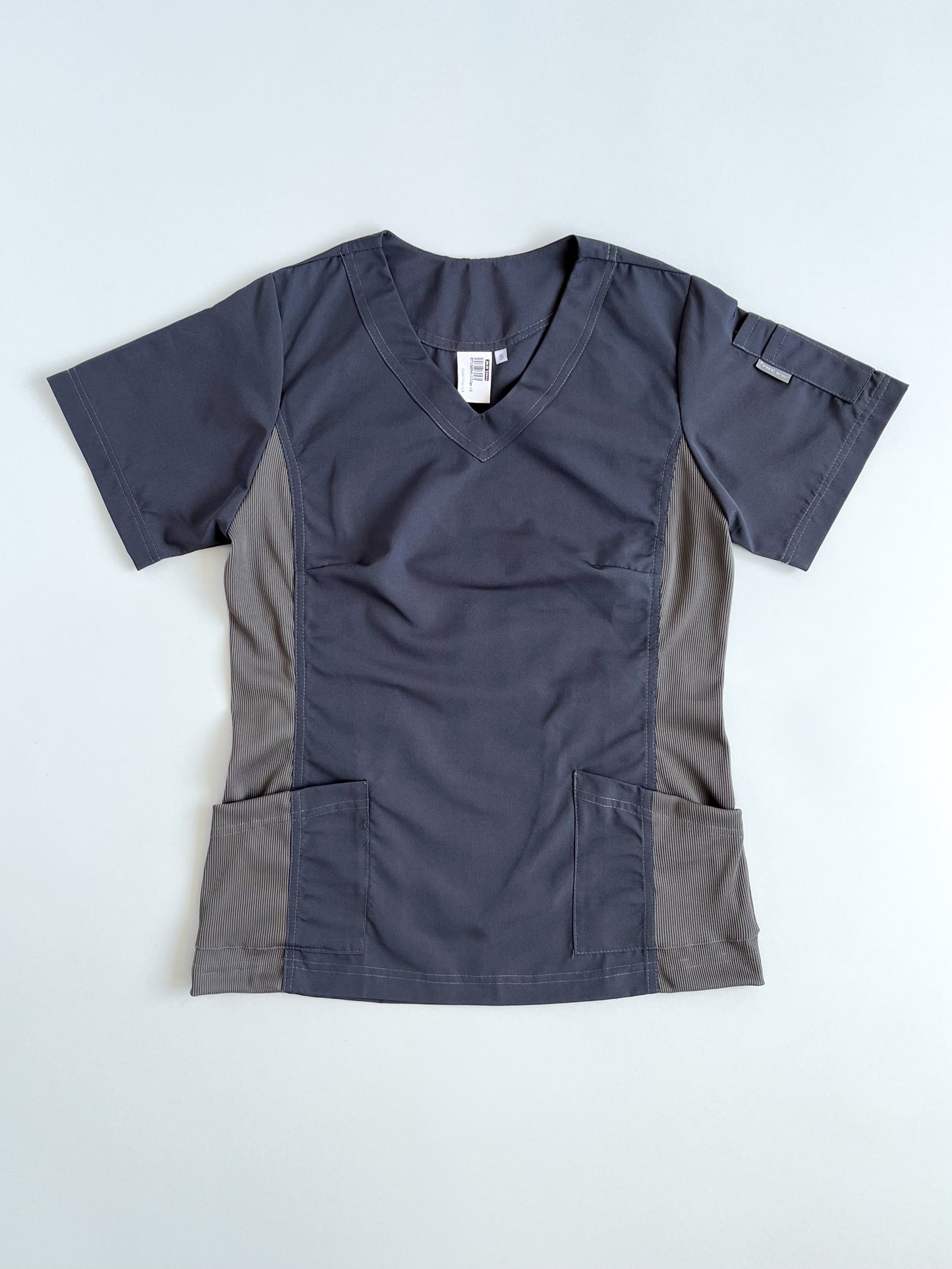 Conjunto Clínico ANTIFLUIDOS Urban Blusón + Pantalón gris grafito
