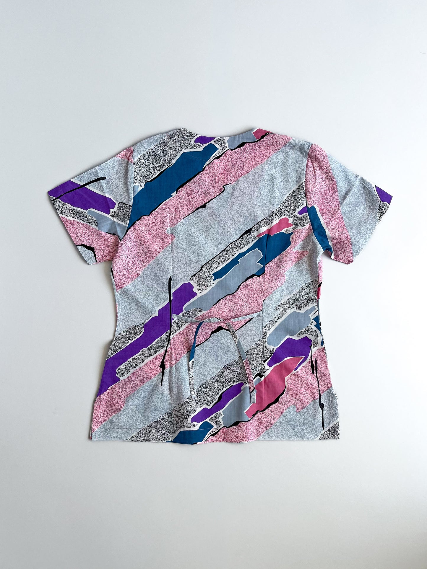 Blusón Escote V Mujer estampado rosado