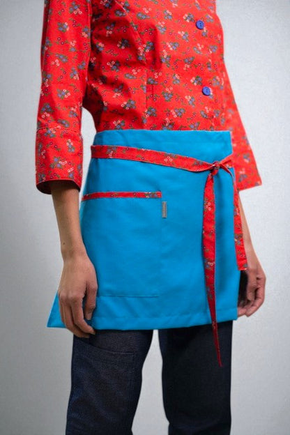 Mandil/Paño Cintura SENA calipso con adornos de flores