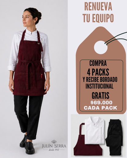 Pack Chef Mujer Julín Serra – Profesionalismo & Estilo