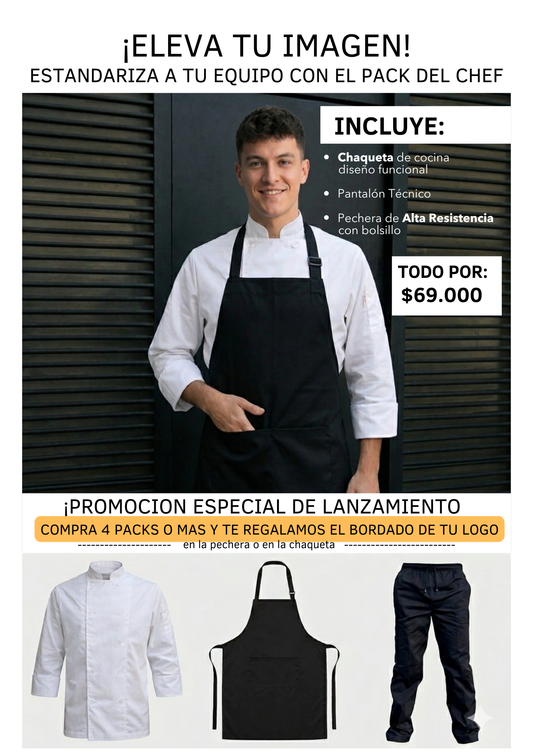 Pack del Chef Julín Serra - Profesionalismo y resistencia