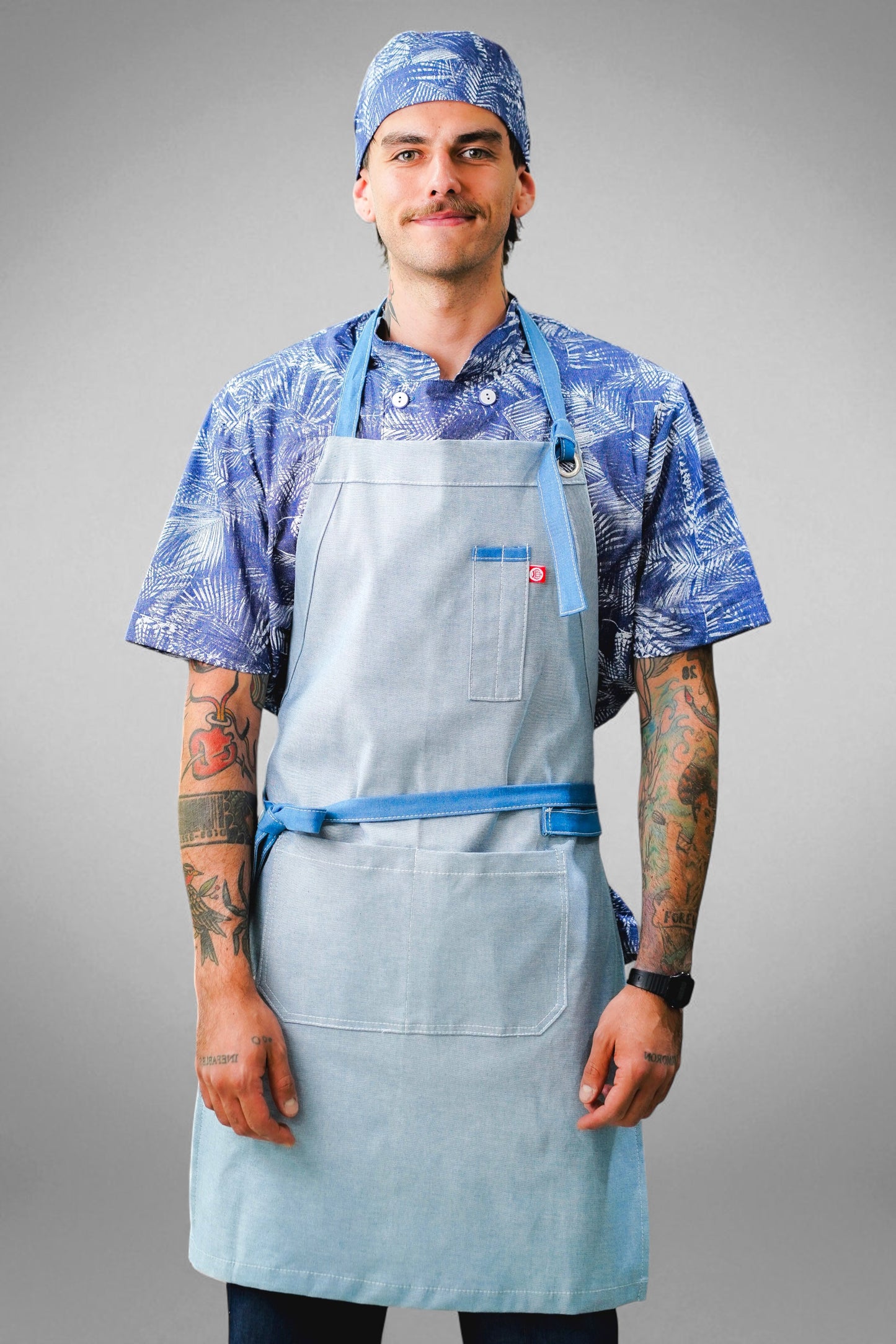 Pechera Cam denim celeste