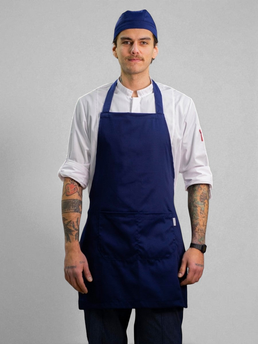 Pechera Carpintero gabardina azul