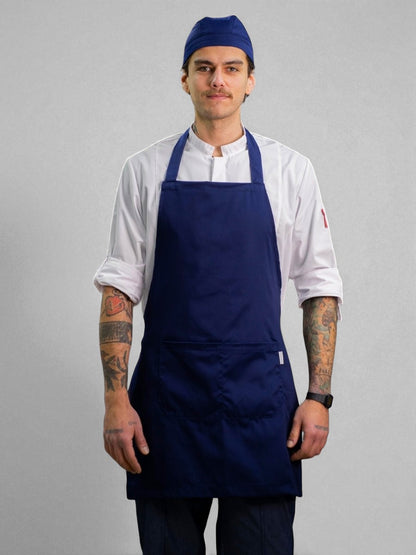 Pechera Carpintero gabardina azul