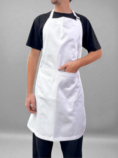 Pechera Full Gabardina blanca