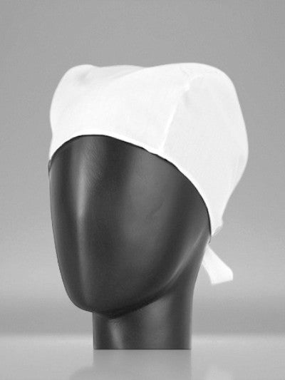 Turbante tradicional unisex blanco
