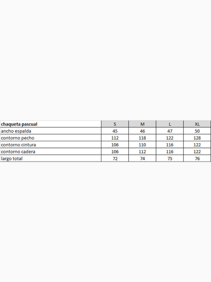 Chaqueta Chocolate Hombre con broches