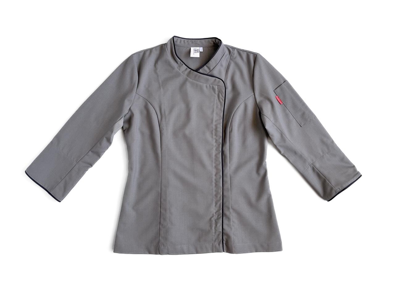 Chaqueta Milcao mujer gris con cierre