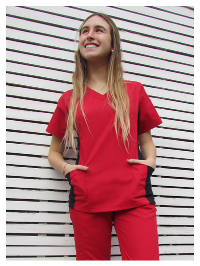 Conjunto Urban Scrub y pantalon  rojo