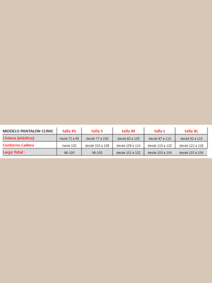 Conjunto Scrub CLINIC mujer: blusón-pantalón burdeo