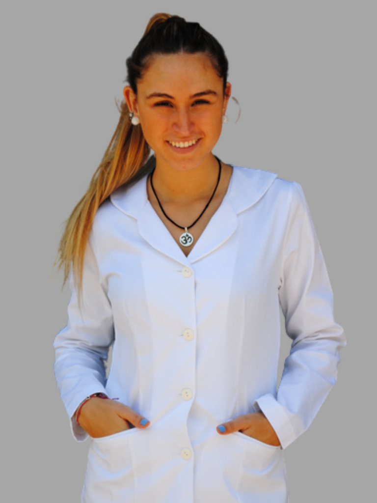 Chaqueta Danny manga larga blanca